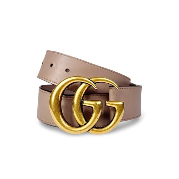 Gucci GG Marmont Smooth Leather Belt 75 30 main image 3